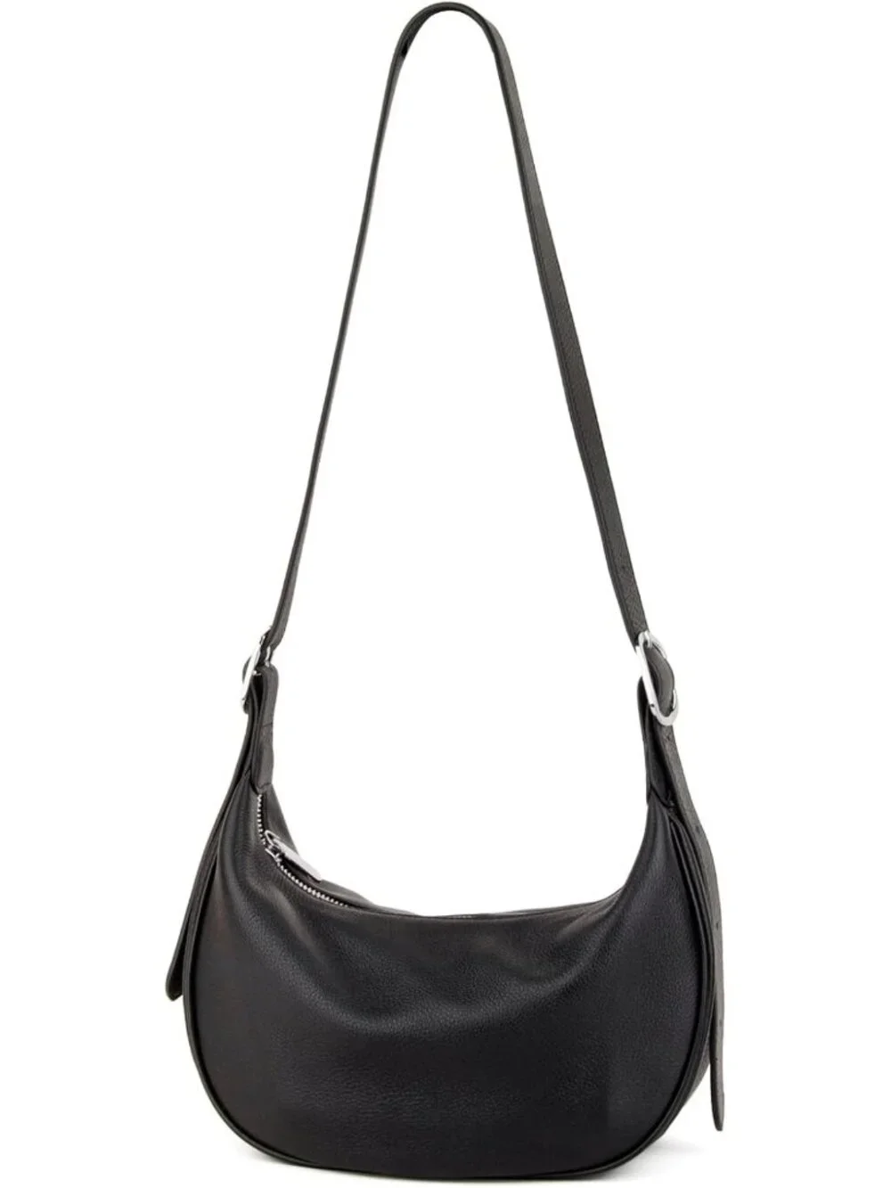 Soft Leather Hobo Bag for Women - Casual Crossbody & Mini Purse Set